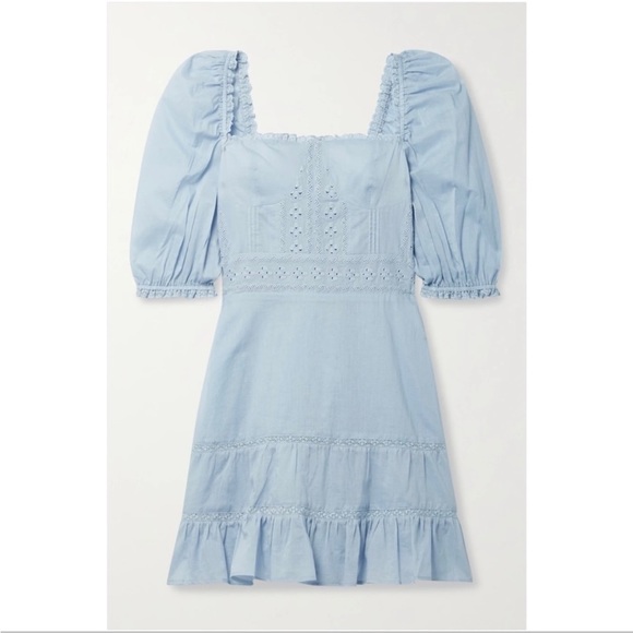 REFORMATION Paxton Dress Size 6 in Mineral - Picture 3 of 8